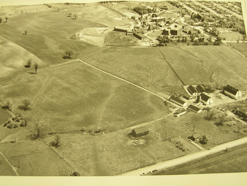 Looking north, the San is in the upper right