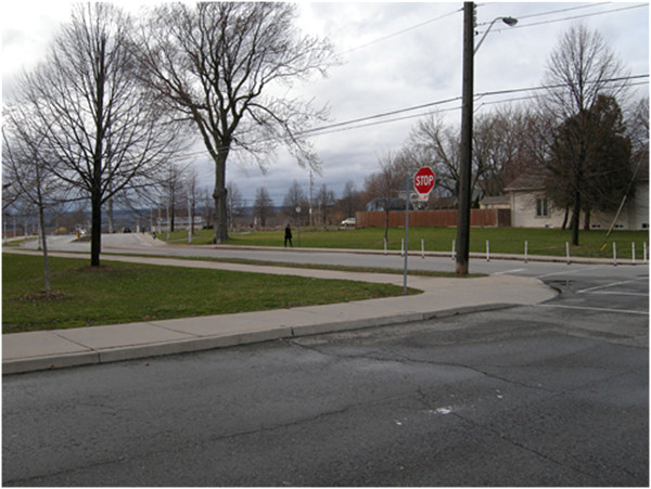 Strachan/Bay land in upper right area of the image. Soon to become 12-14 units of affordable housing?