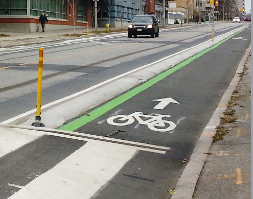 Sherbourne Cycle Track (Image Credit: Blogger)