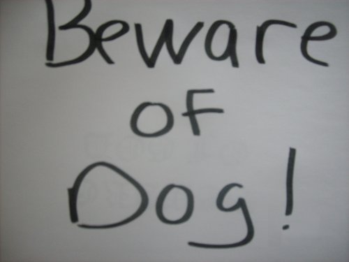 Beware of Dog