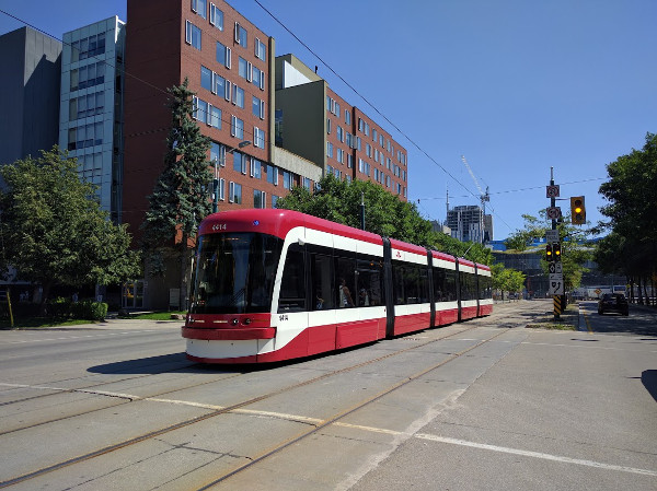 Spadina LRT vehicle (RTH file photo)