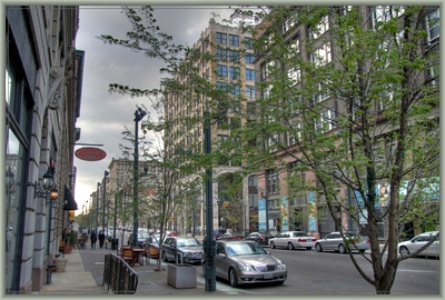 St. Louis Restored Streetscape