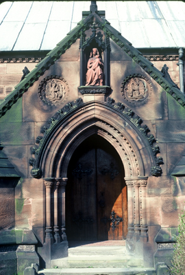 Fig. 8. Cheadle (Staffordshire), St Giles, south porch.