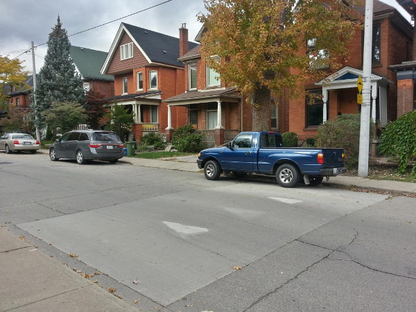 Stanley Avenue speed hump (RTH file photo)