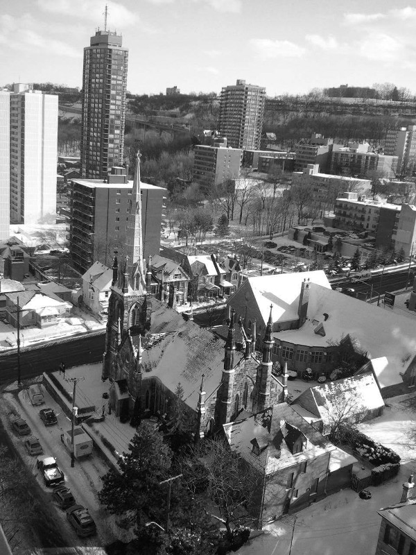 Overlooking Church of the Ascension on John and Forest