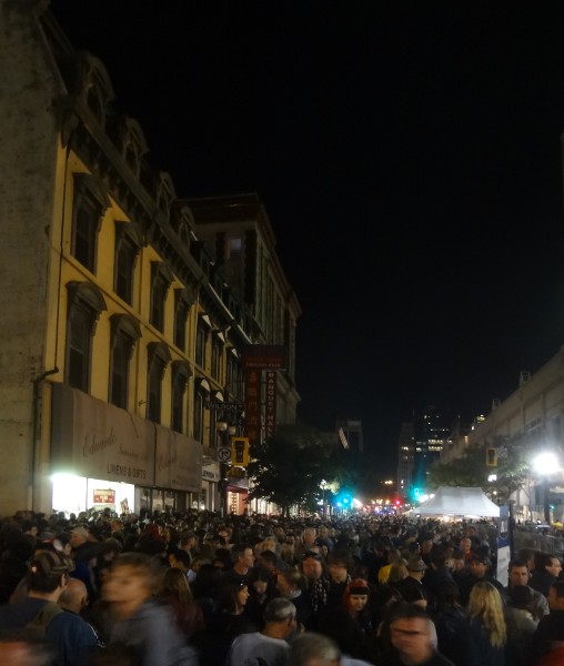 Crowds filled James Street North for Supercrawl 2012 (RTH file photo)