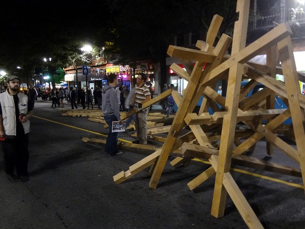 Ikea from hell: assembling a large wooden sculpture
