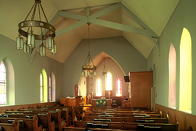 Fig. 8. Glanford, St Paul, interior to E