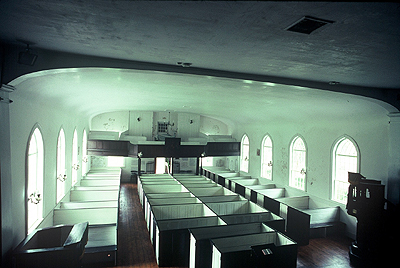 Fig. 13. St Thomas, Old St Thomas, Anglican church, interior, 1824.