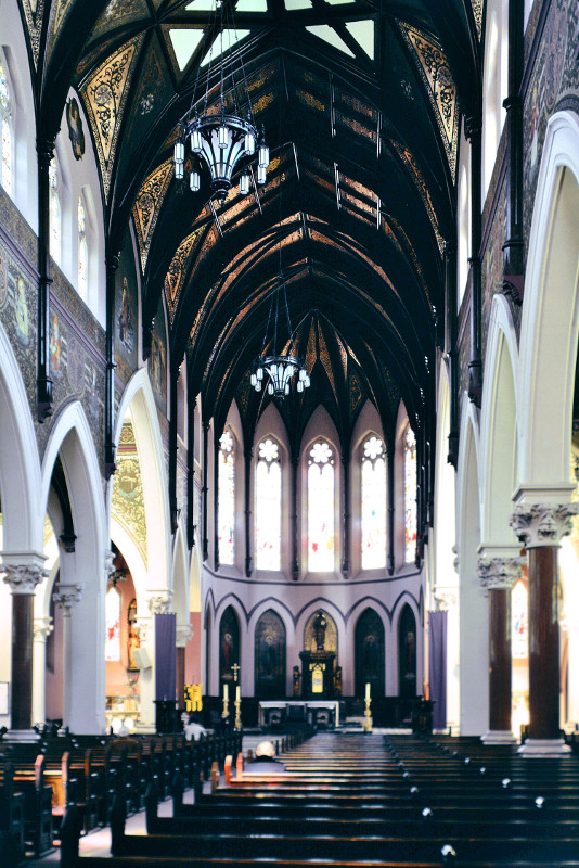 Fig. 6. London, ON, St Peter's Basilica, interior to E (N).