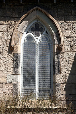 Fig. 9. St John's Anglican Church, Ancaster, nave window.