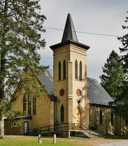 Fig. 5. St Paul's Anglican Church, Sour Springs, exterior from SW