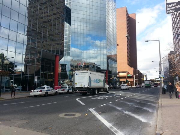 Bus lane on King Street (RTH file photo)