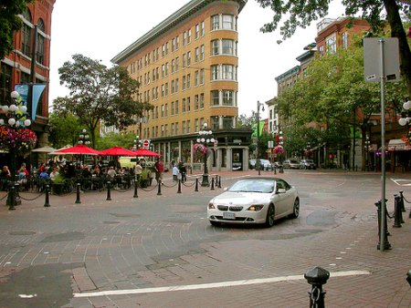 Naked Streets in Gastown, Vancouver (Image Credit: Spacing)