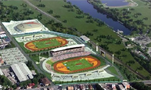 West Harbour Stadium / Velodrom Concept