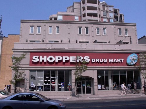 Shopper's Drug Mart with upstairs apartments