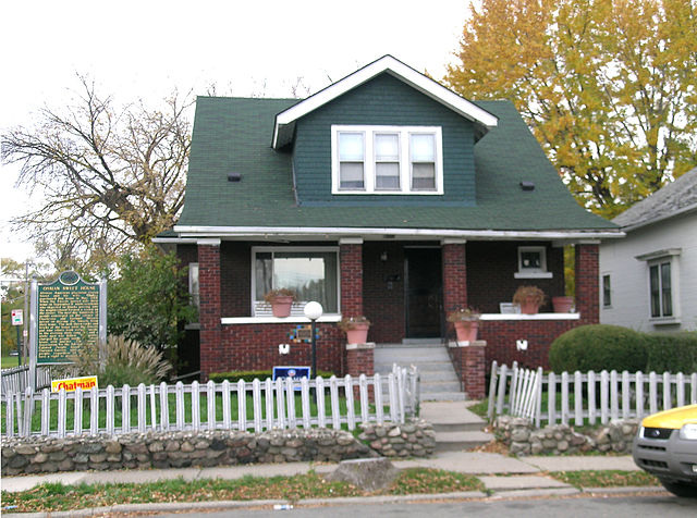 Ossian H. Sweet House (Image Credit: Andrew Jameson/Wikipedia, CC BY-SA 3.0)