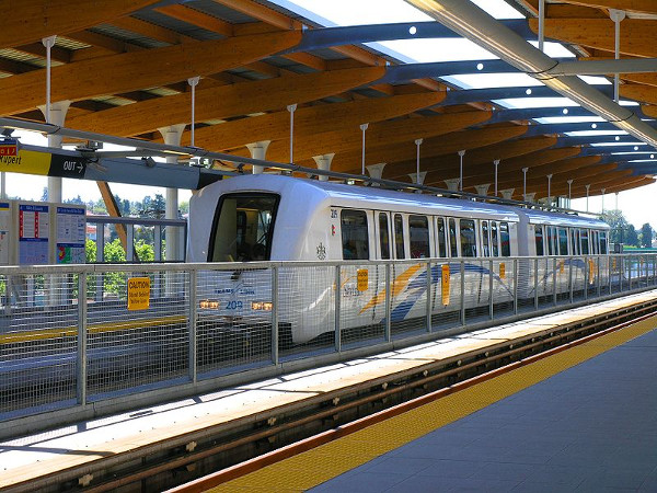 Vancouver Skytrain at Rupert Station (Image Credit: Wikipedia)