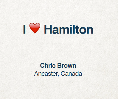 I heart Hamilton
